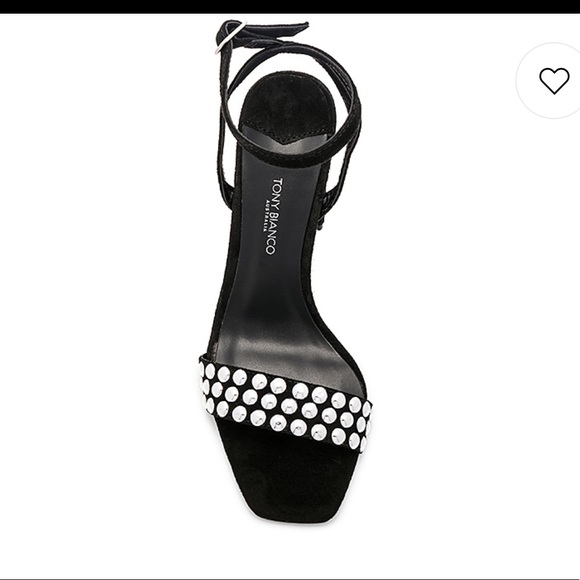 Tony Bianco Shoes - Tony Bianco Sebastian sandal in black kid suede